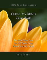 Clear My Mind Piano Book piano sheet music cover